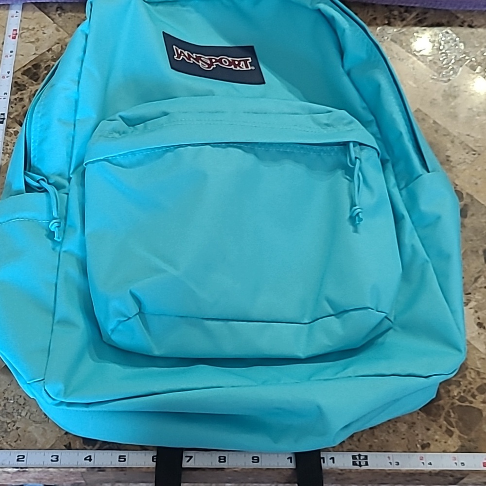 Jansport  Classic Super B Pack & Labtop Sleeve & Side Bottle Pocket Compartment - Picture 5 of 11